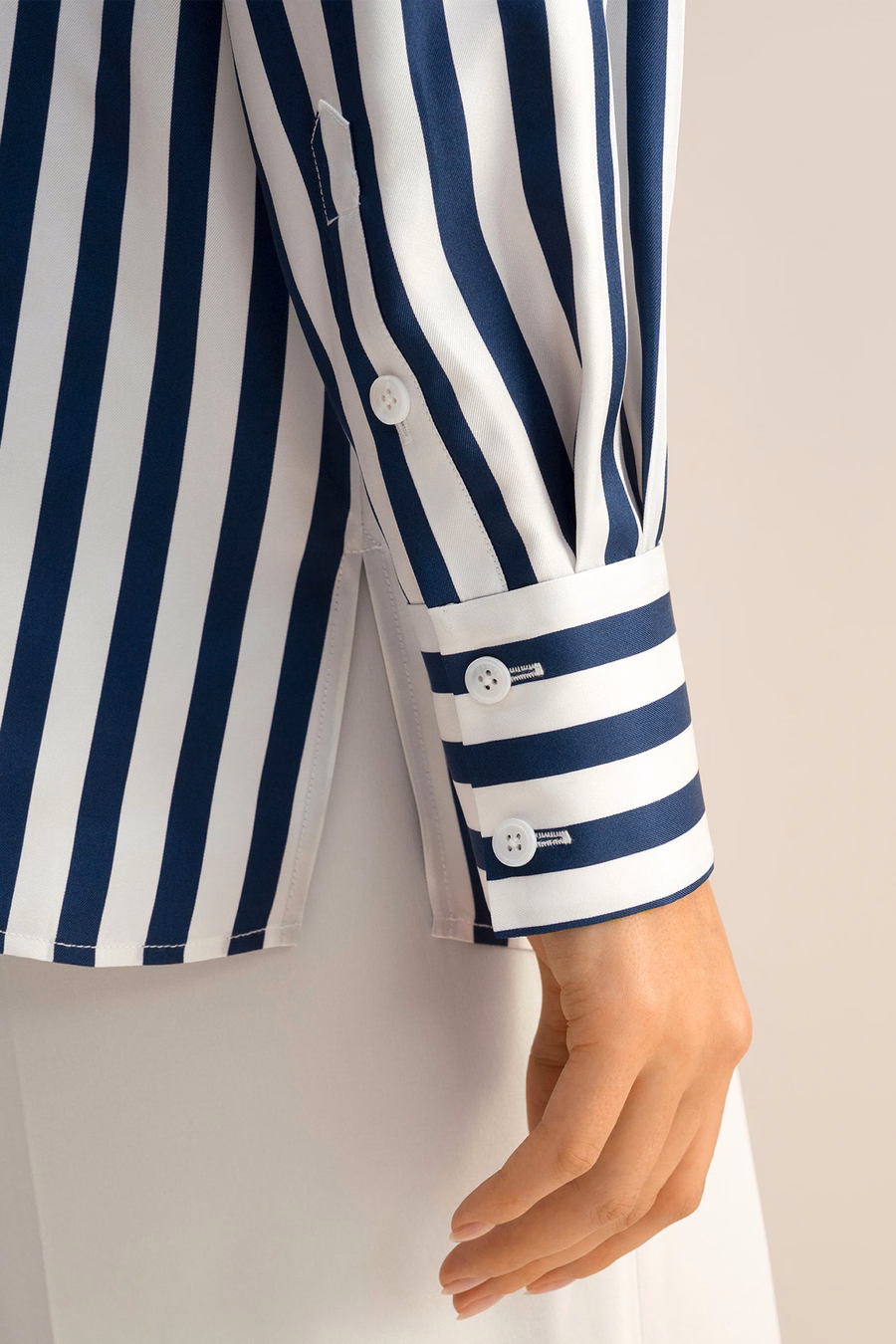 Camicia di seta Amalfi a righe