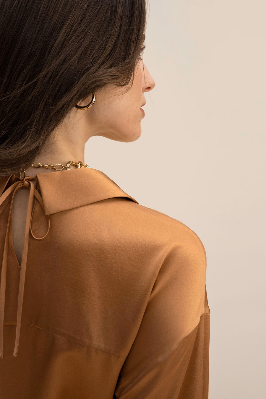 Camicia corta avvolgente