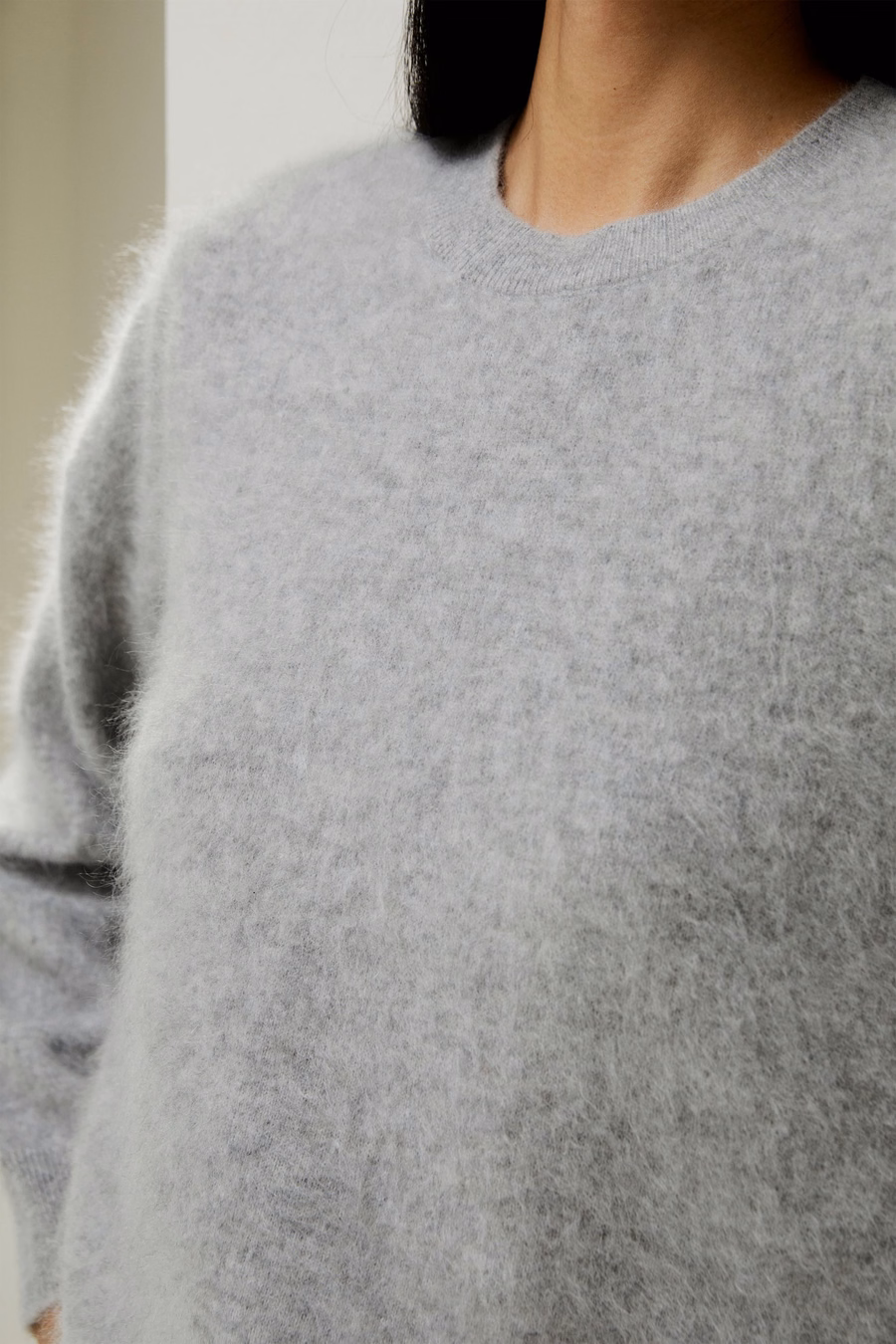 Maglione in Cashmere Spazzolato
