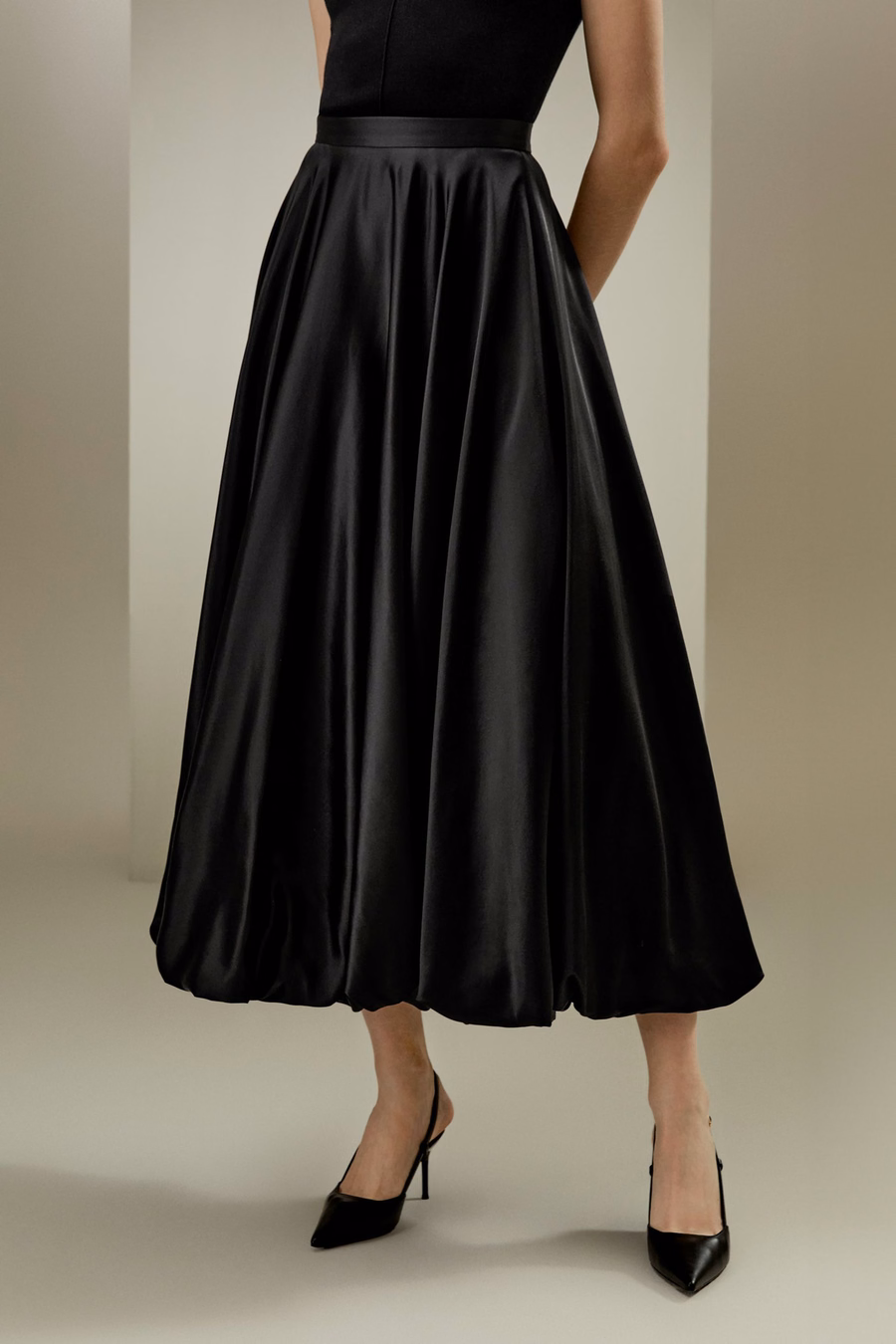 LILYSILK X LYDIA MILLEN Gonna Snowdrop