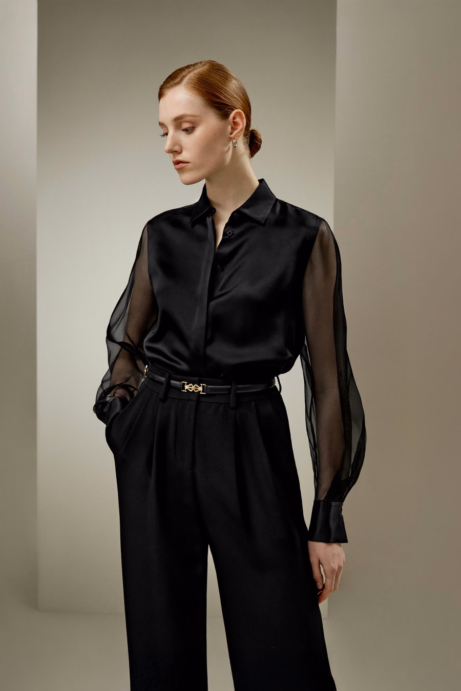 Camicia di Seta Eterea