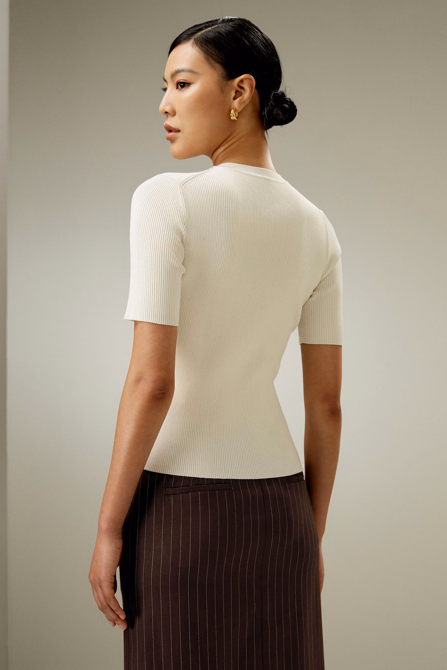 Essential Silk Knit Top
