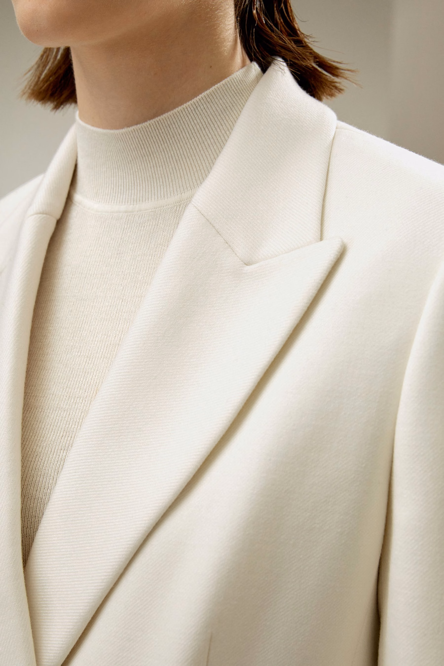 Blazer in lana doppiopetto