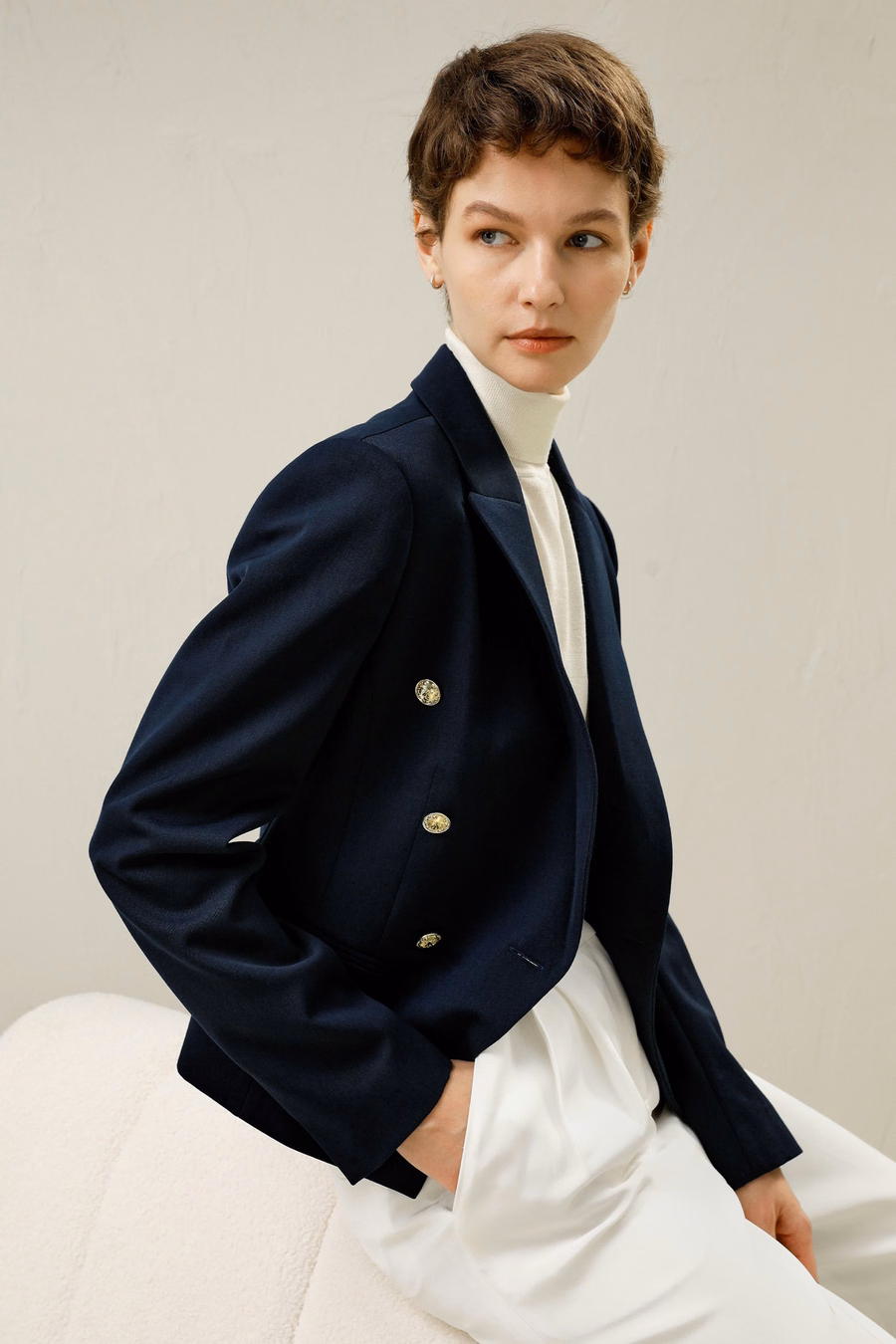 Blazer doppio petto su misura