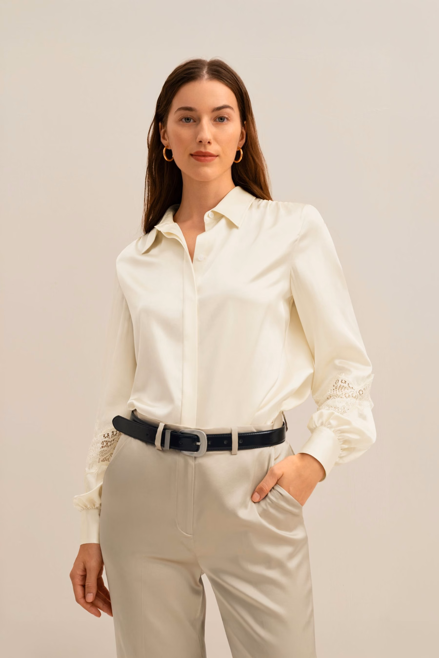 Blusa in pizzo Armeria