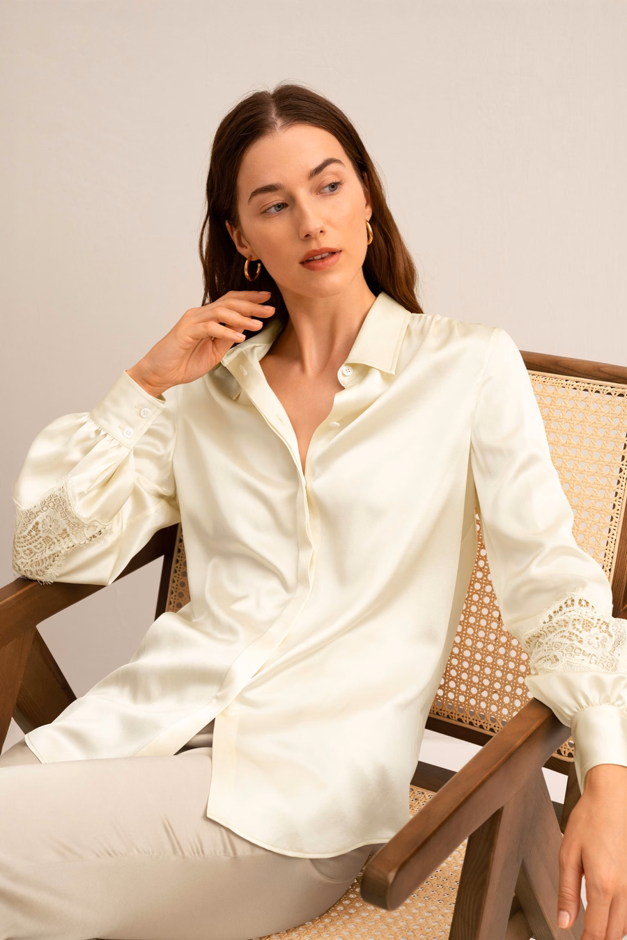 Blusa in pizzo Armeria