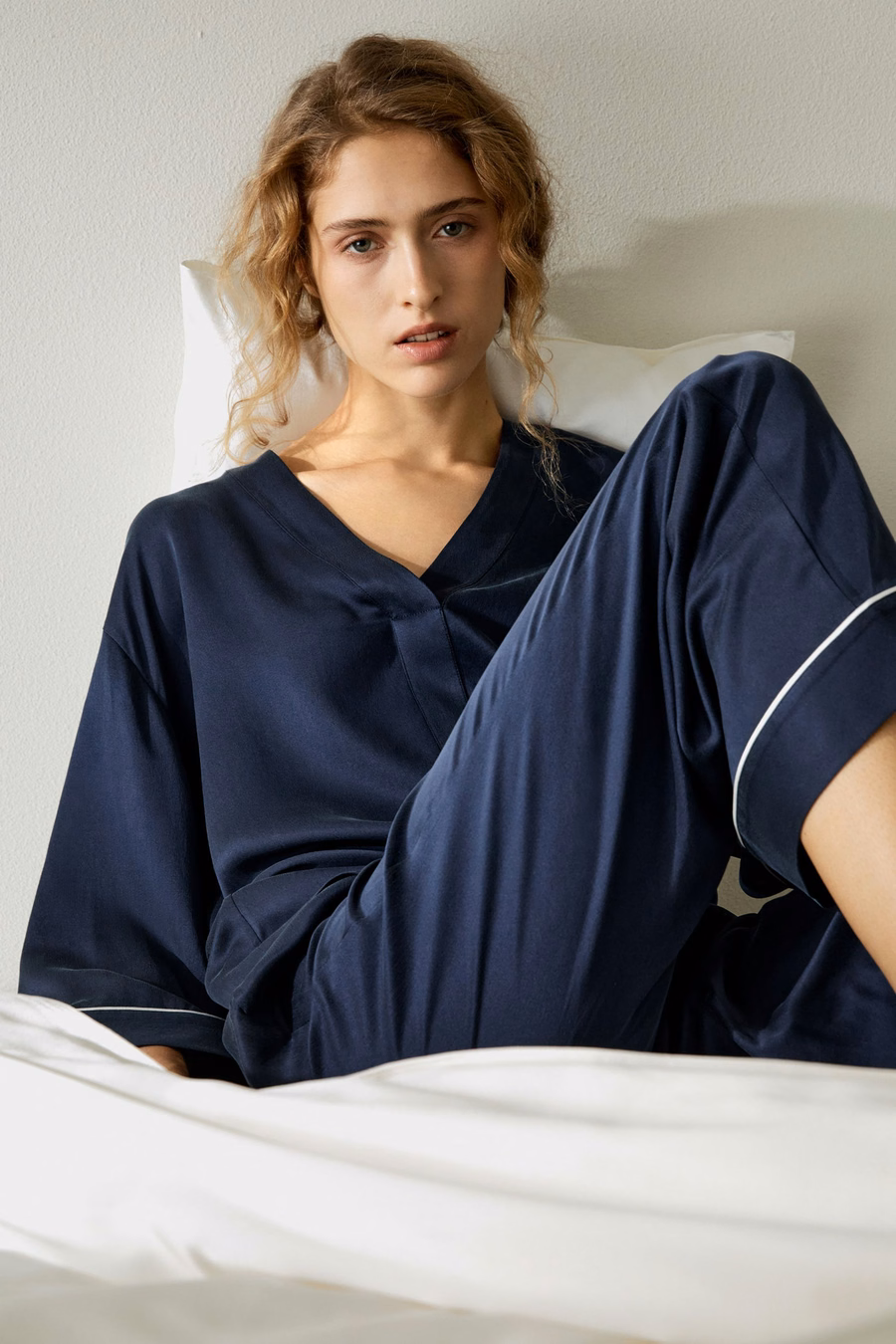 Set Pigiama in Seta Suede