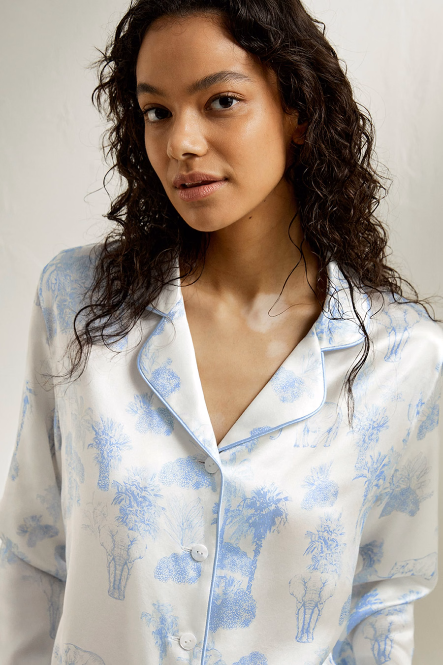 La Terra Long Pajama Set