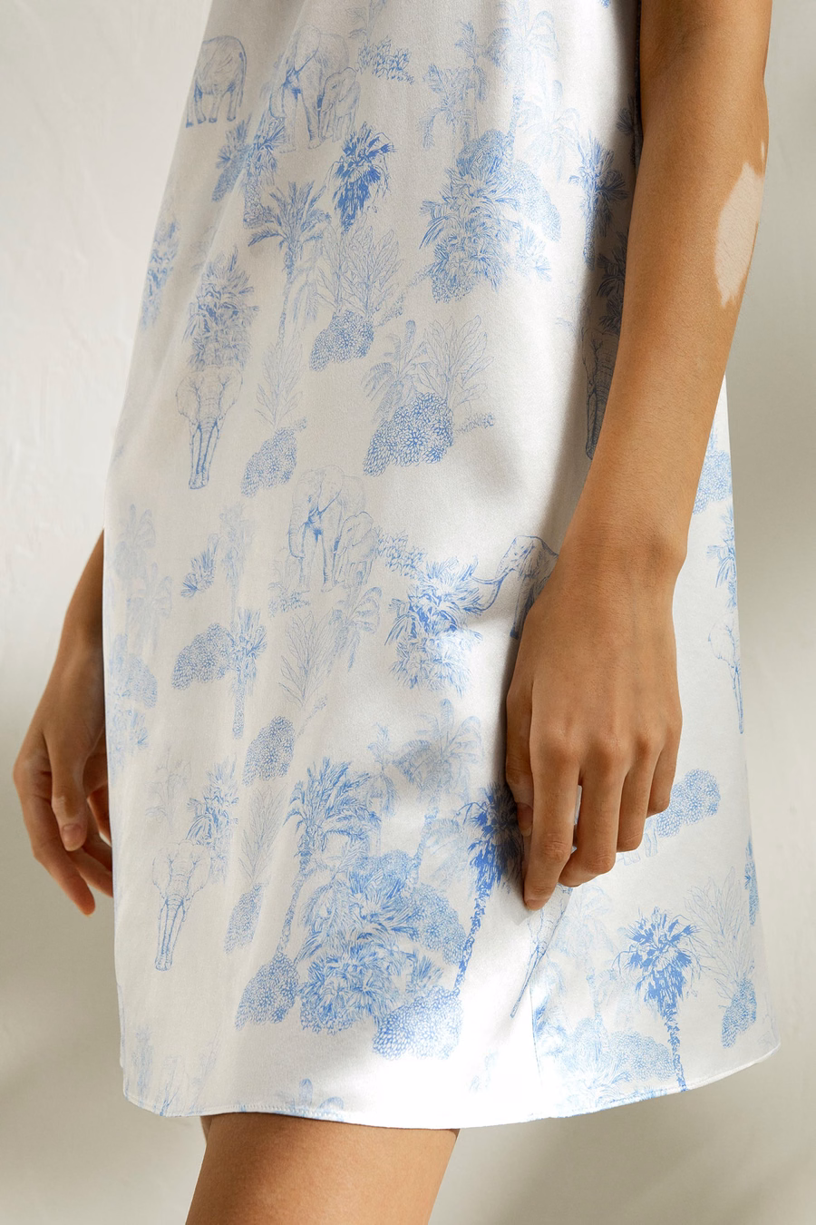 La Terra Strap Midi Night Dress