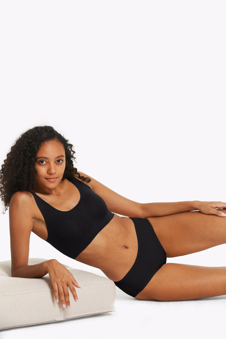 Reggiseno Classico Wireless in Seta, Taglia Unica