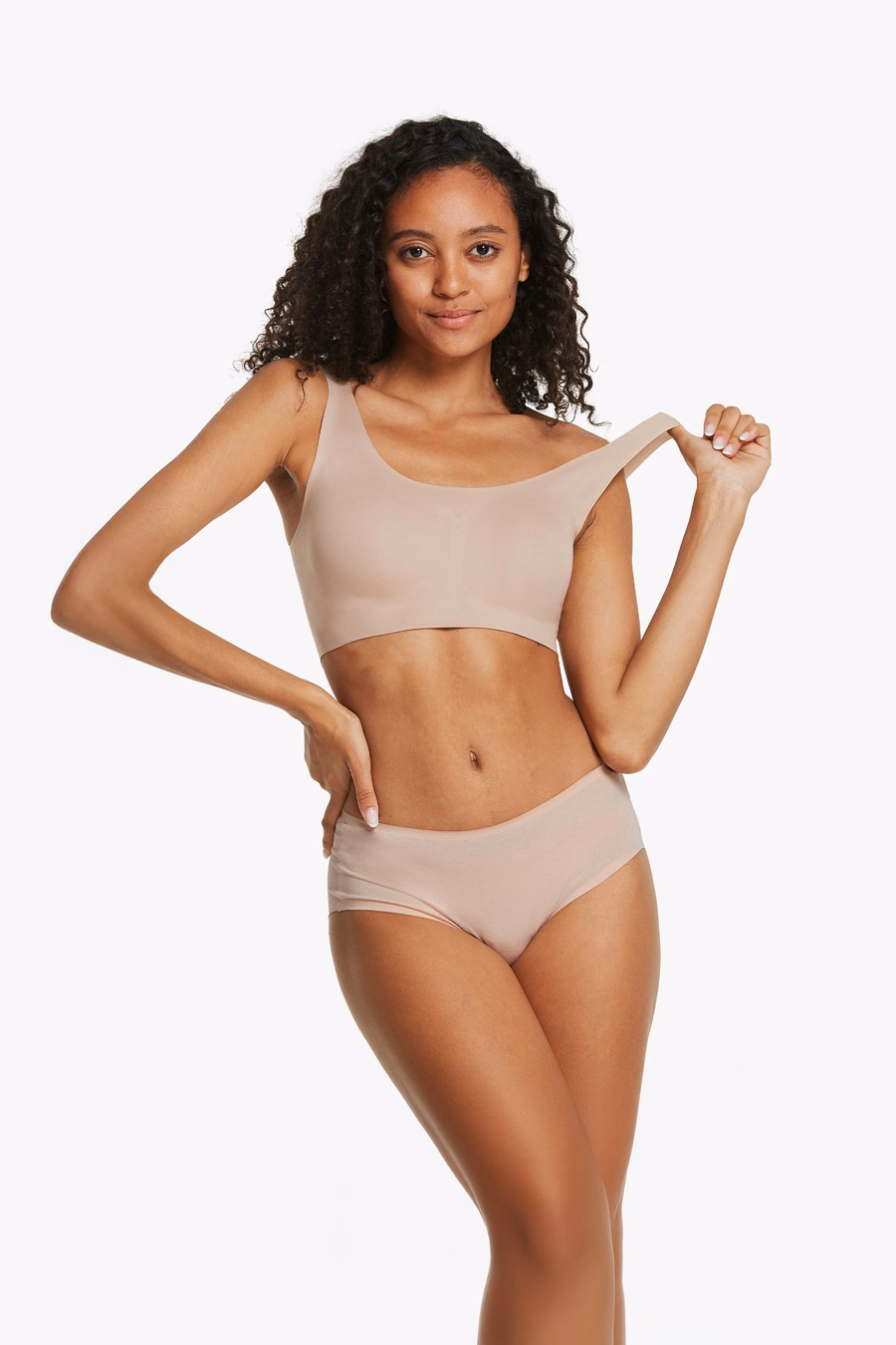 Reggiseno in seta wireless classico taglia unica per donne
