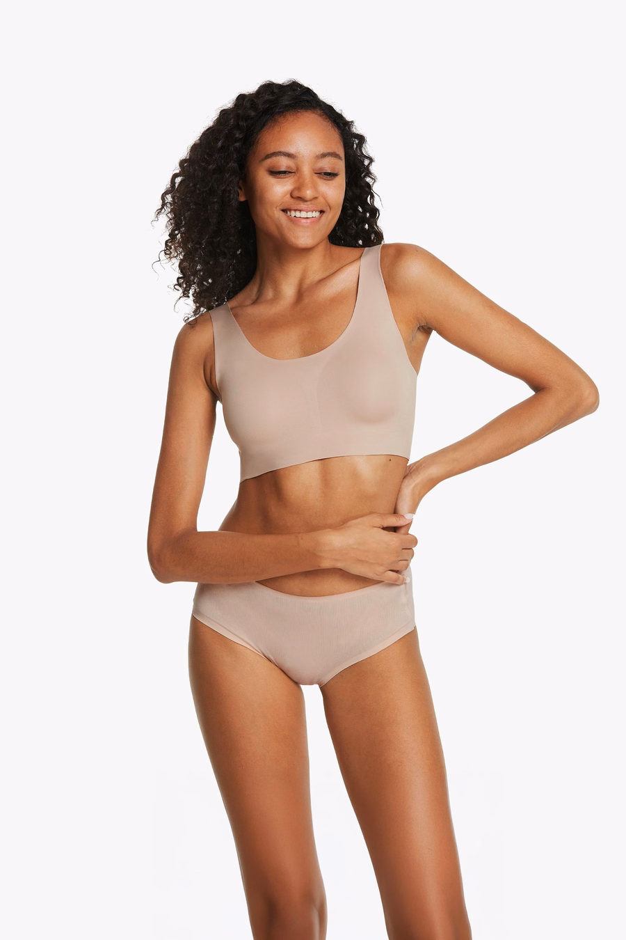 Reggiseno in seta wireless classico taglia unica per donne