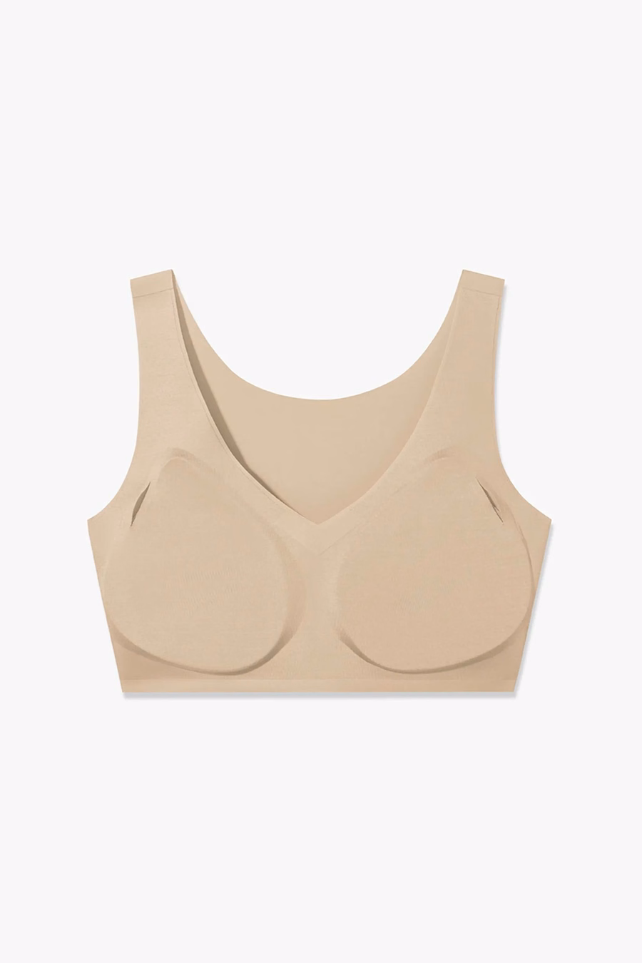 Reggiseno in seta wireless taglia unica