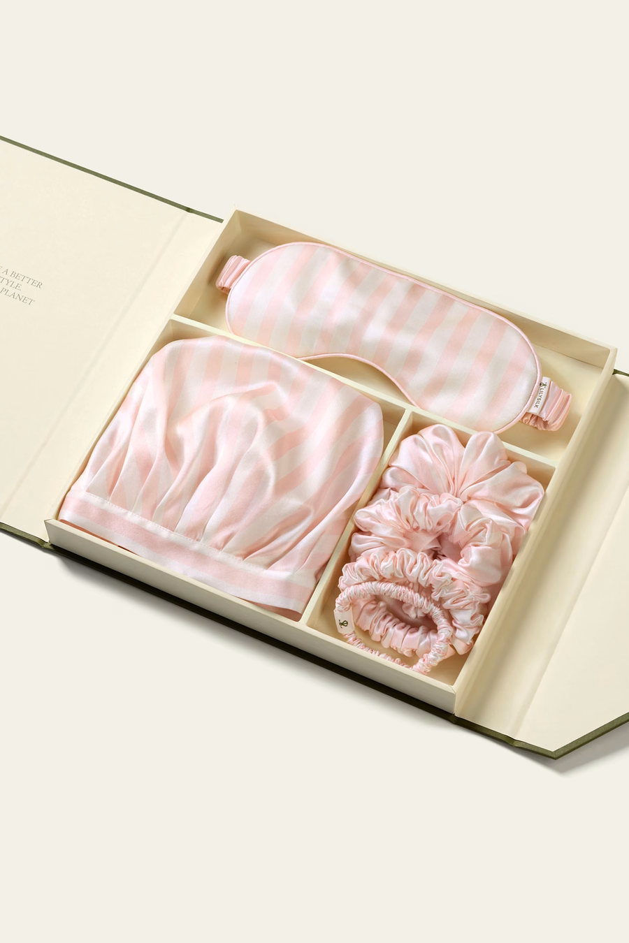 Set Sleep Sanctuary a Strisce Rosy di San Valentino