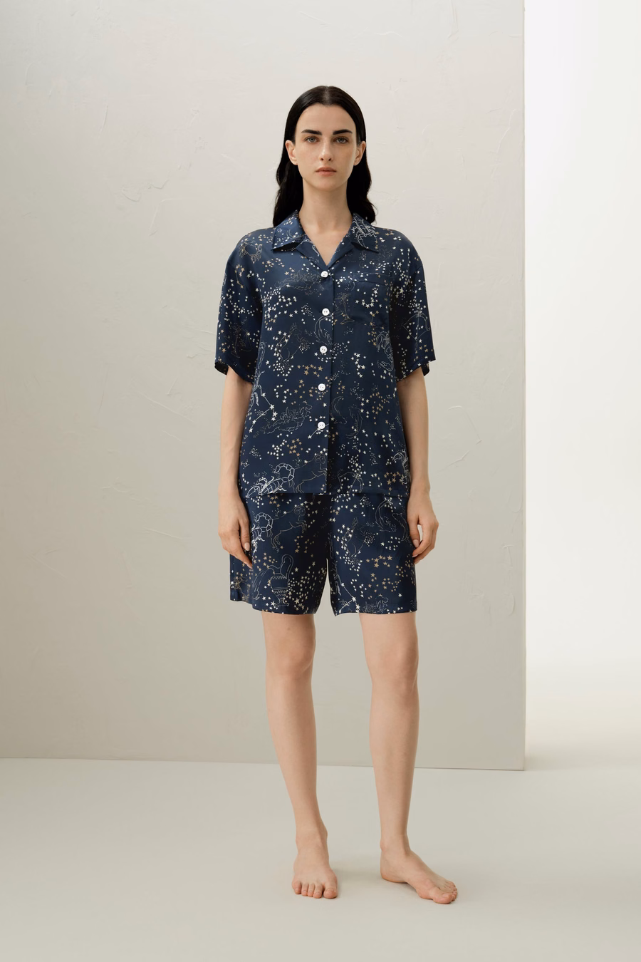 Scorpio Zodiac Short Sleeve Pajama Set