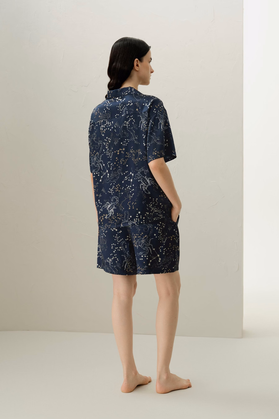 Scorpio Zodiac Short Sleeve Pajama Set