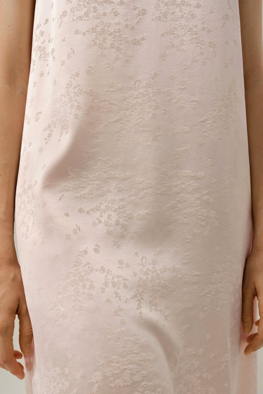 YING Camicia da Notte Jacquard