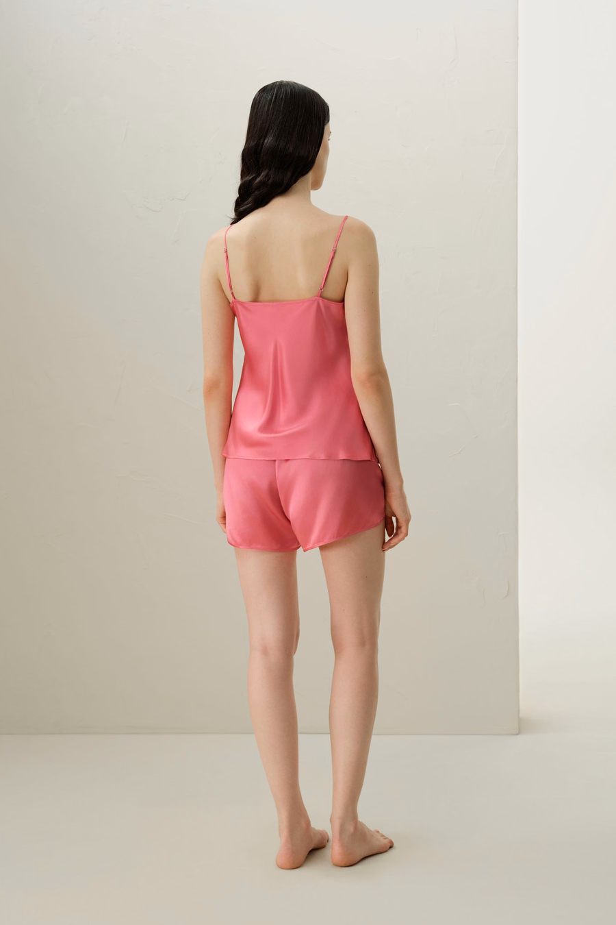 Set di Camisole Breve in Seta di Hope