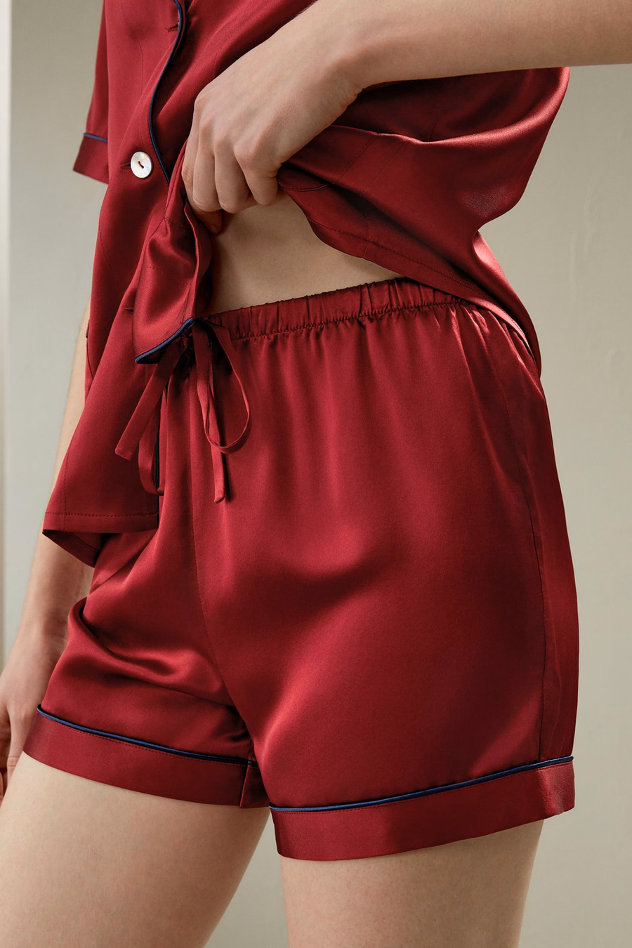 Set di Pigiami da Donna in Seta