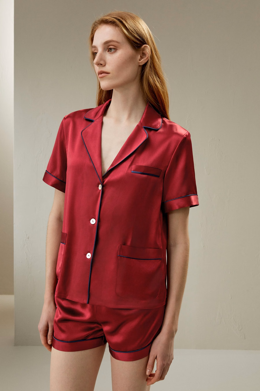 Set di Pigiami da Donna in Seta