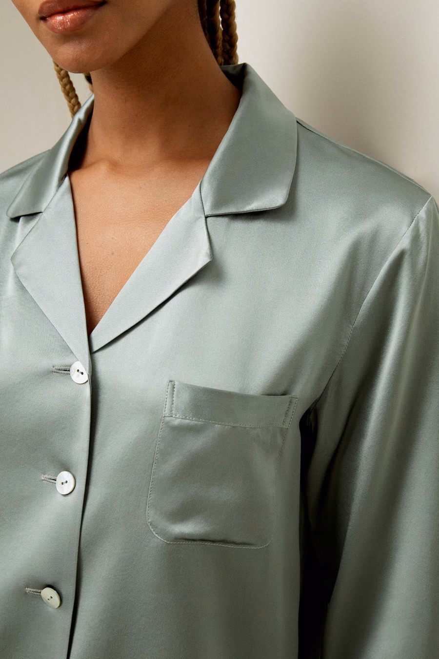 Completo di Pigiama in Seta per Donne