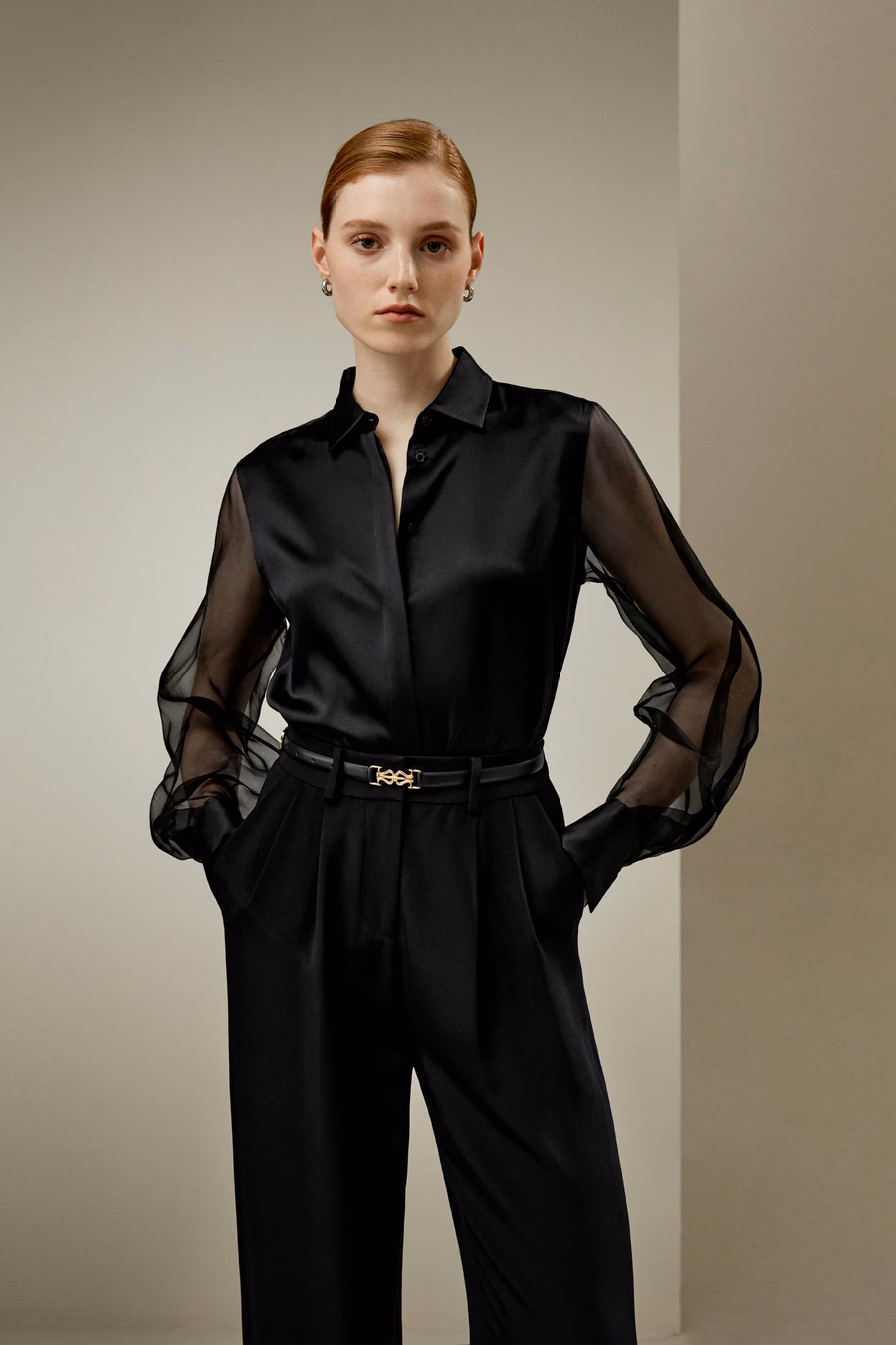 Camicia di Seta Eterea