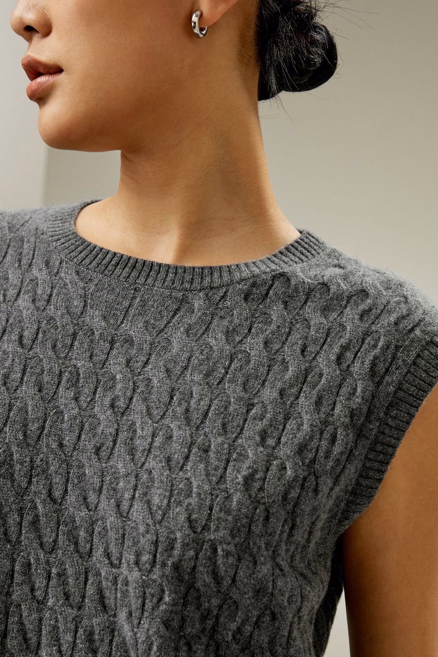 Gilet in Cashmere per Bambini