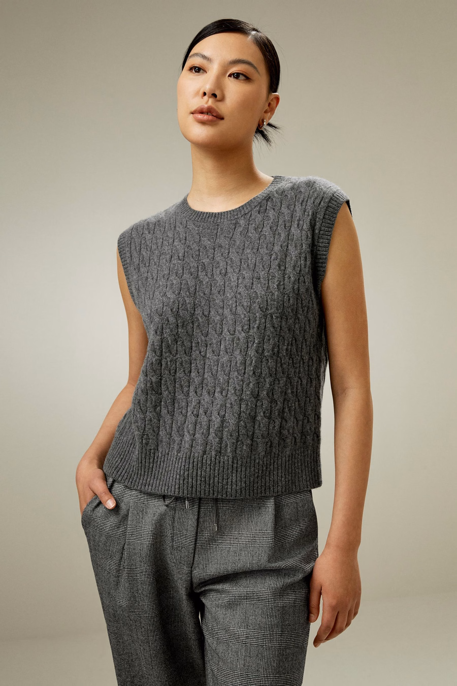 Gilet in Cashmere per Bambini