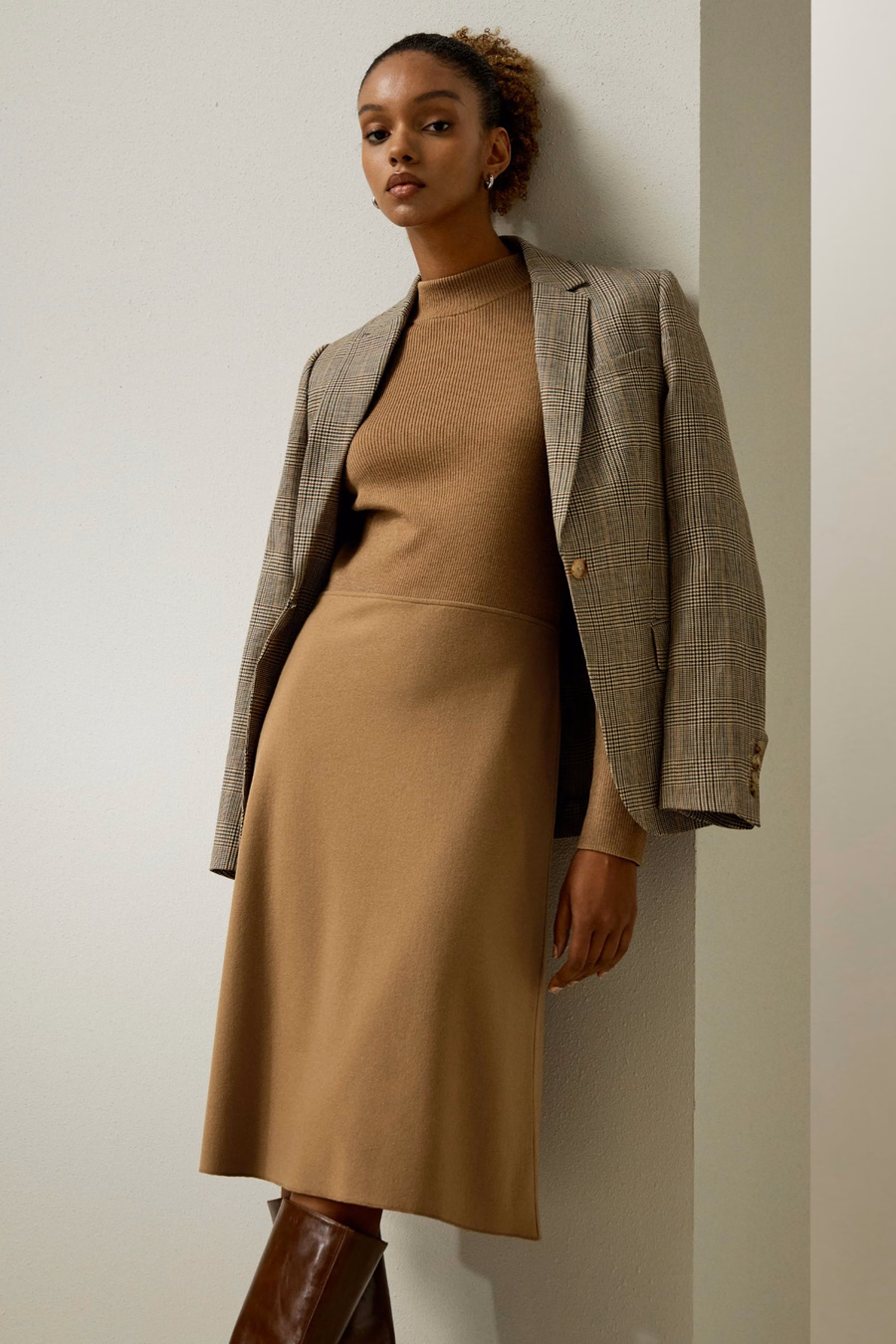 Abito in lana slim fit