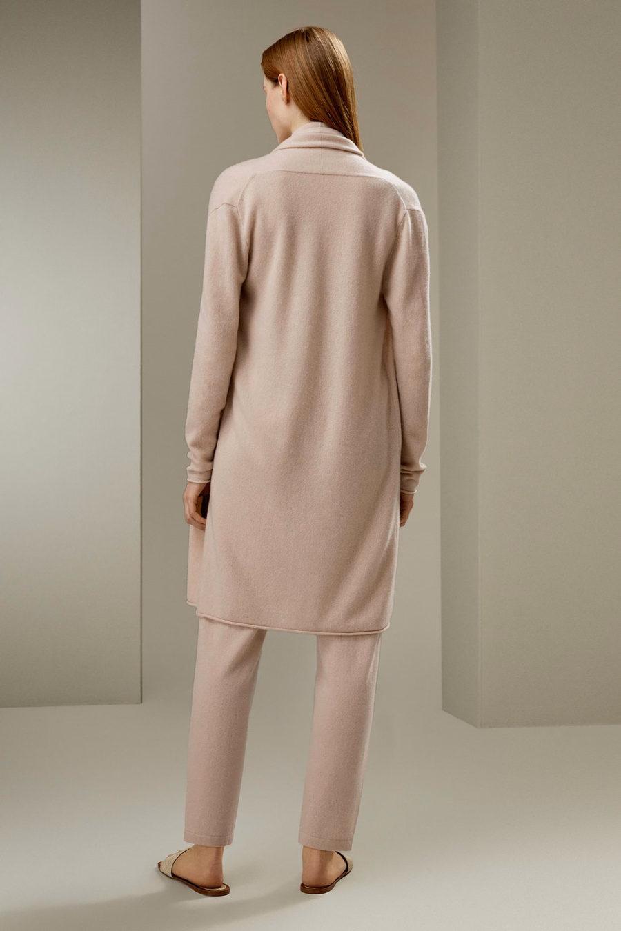 Cardigan avvolgente in cashmere