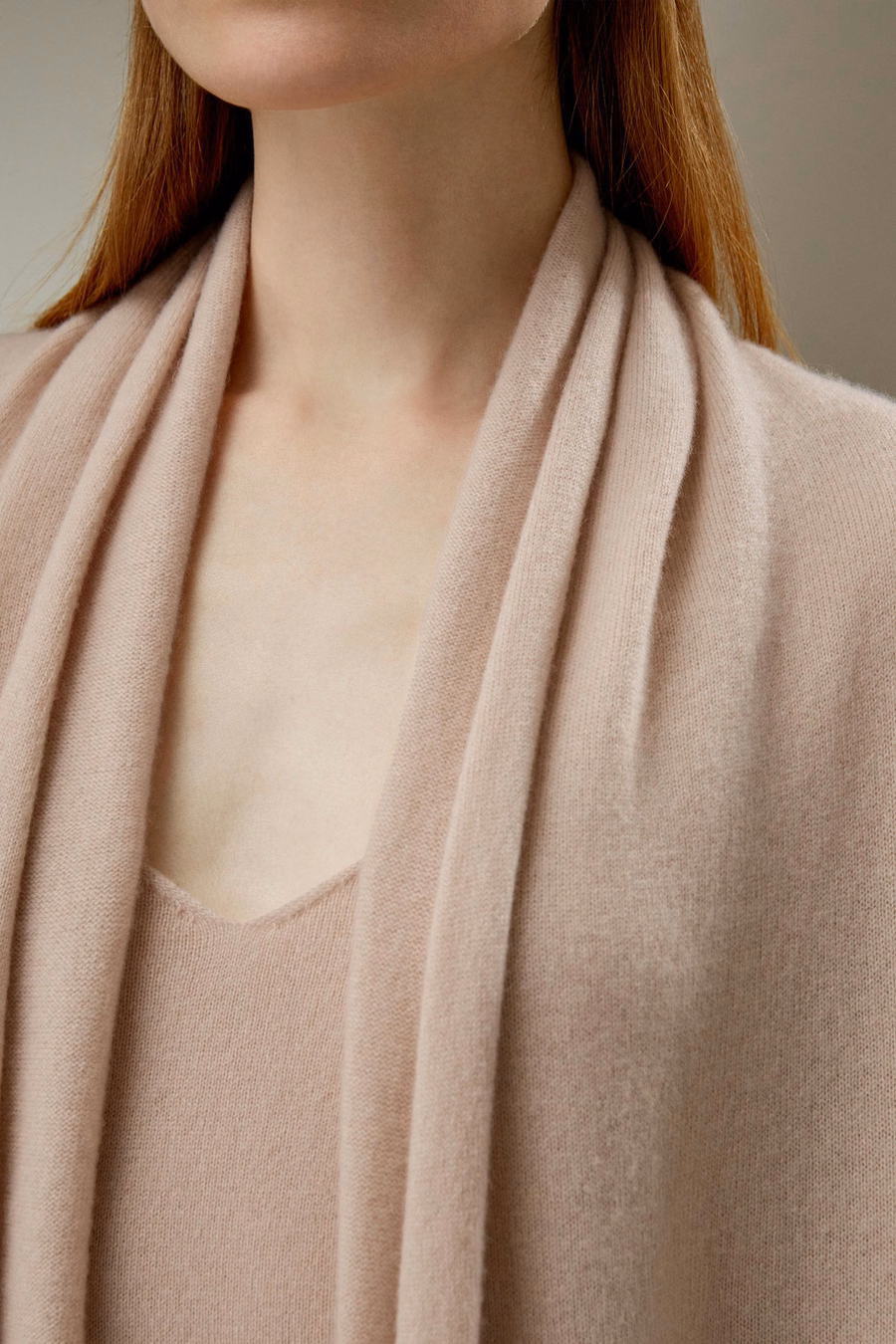 Cardigan avvolgente in cashmere