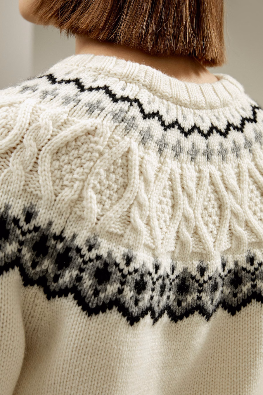 Fair Isle Crewneck Sweater