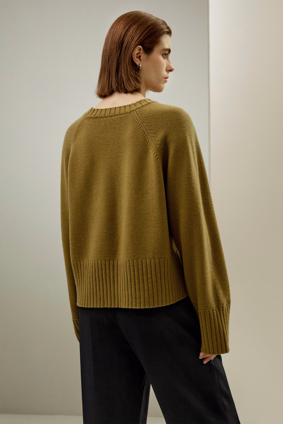 Maglione Oversized in Misto Lana Gelato