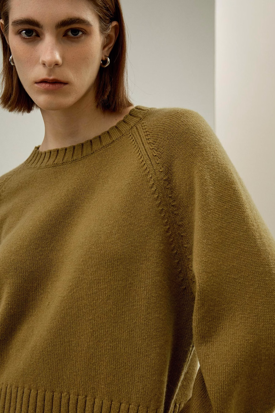 Maglione Oversized in Misto Lana Gelato