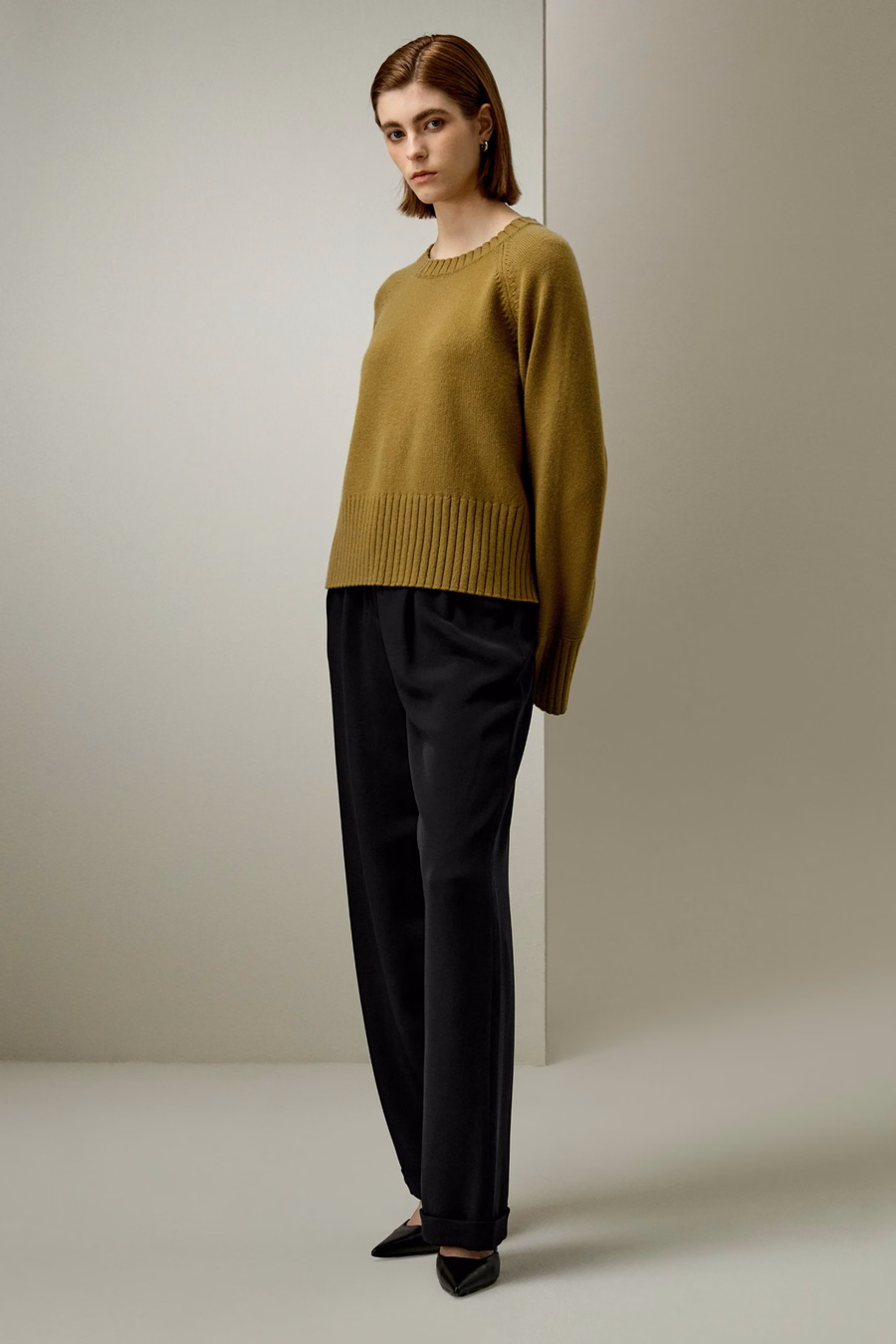 Maglione Oversized in Misto Lana Gelato