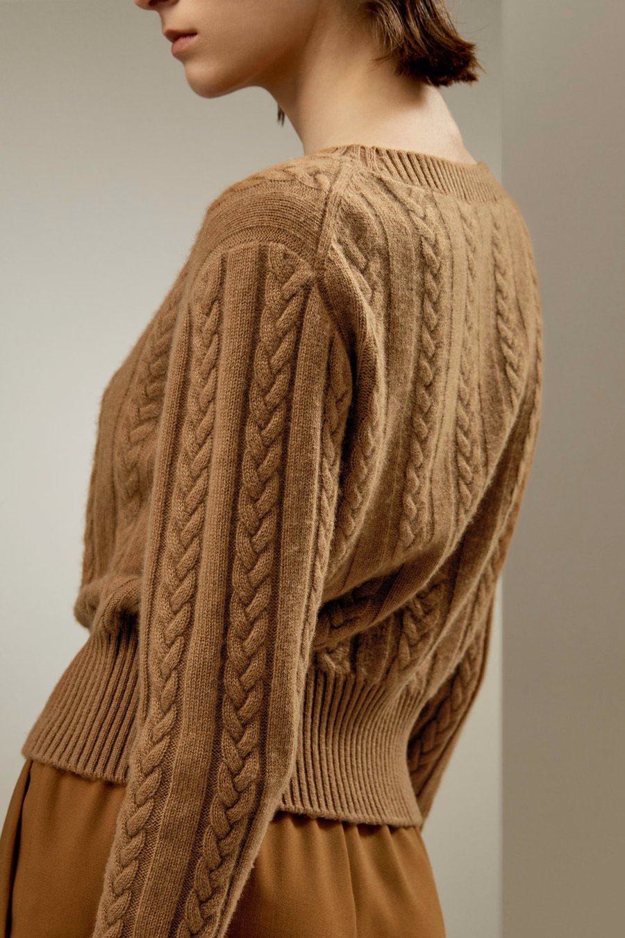 Pure Cashmere Drop Shoulder Sweater