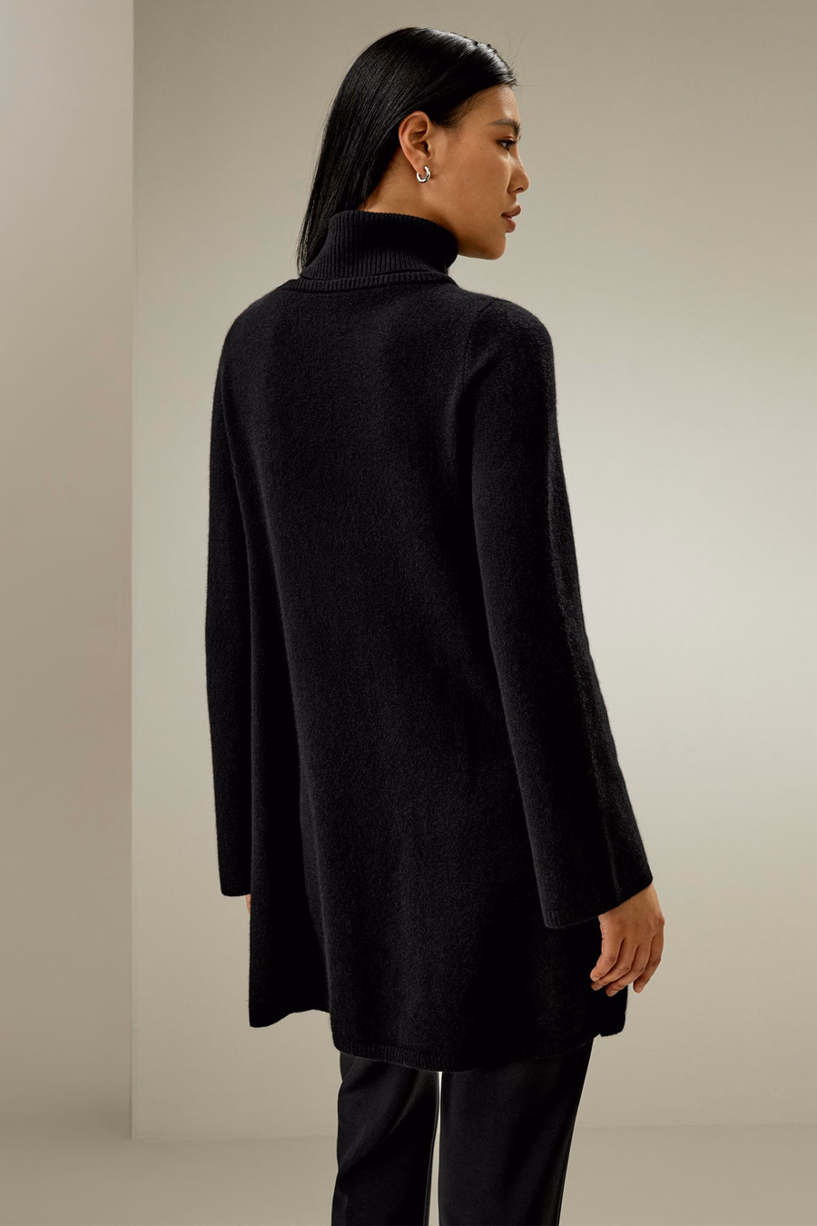 Maglione di cashmere a lunghezza media