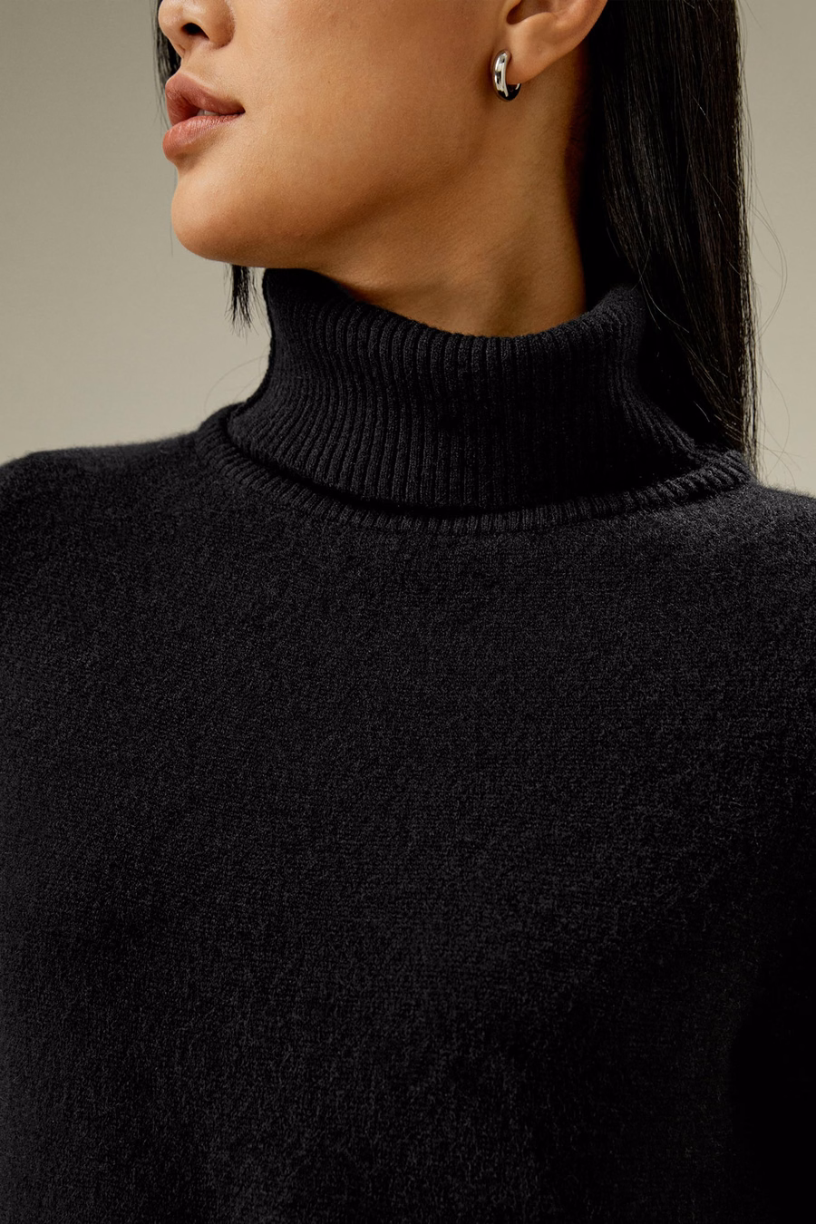 Maglione di cashmere a lunghezza media