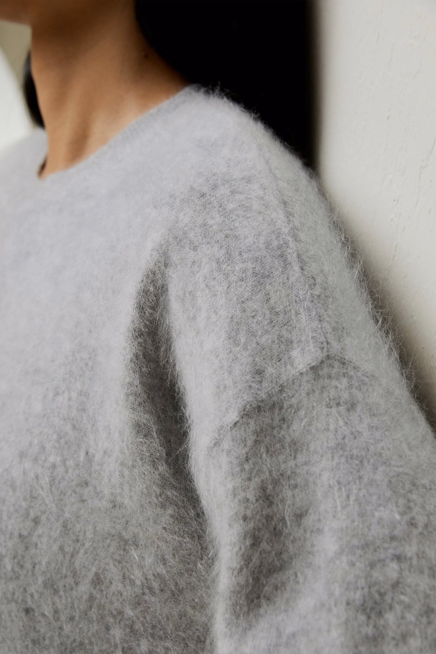 Maglione in Cashmere Spazzolato