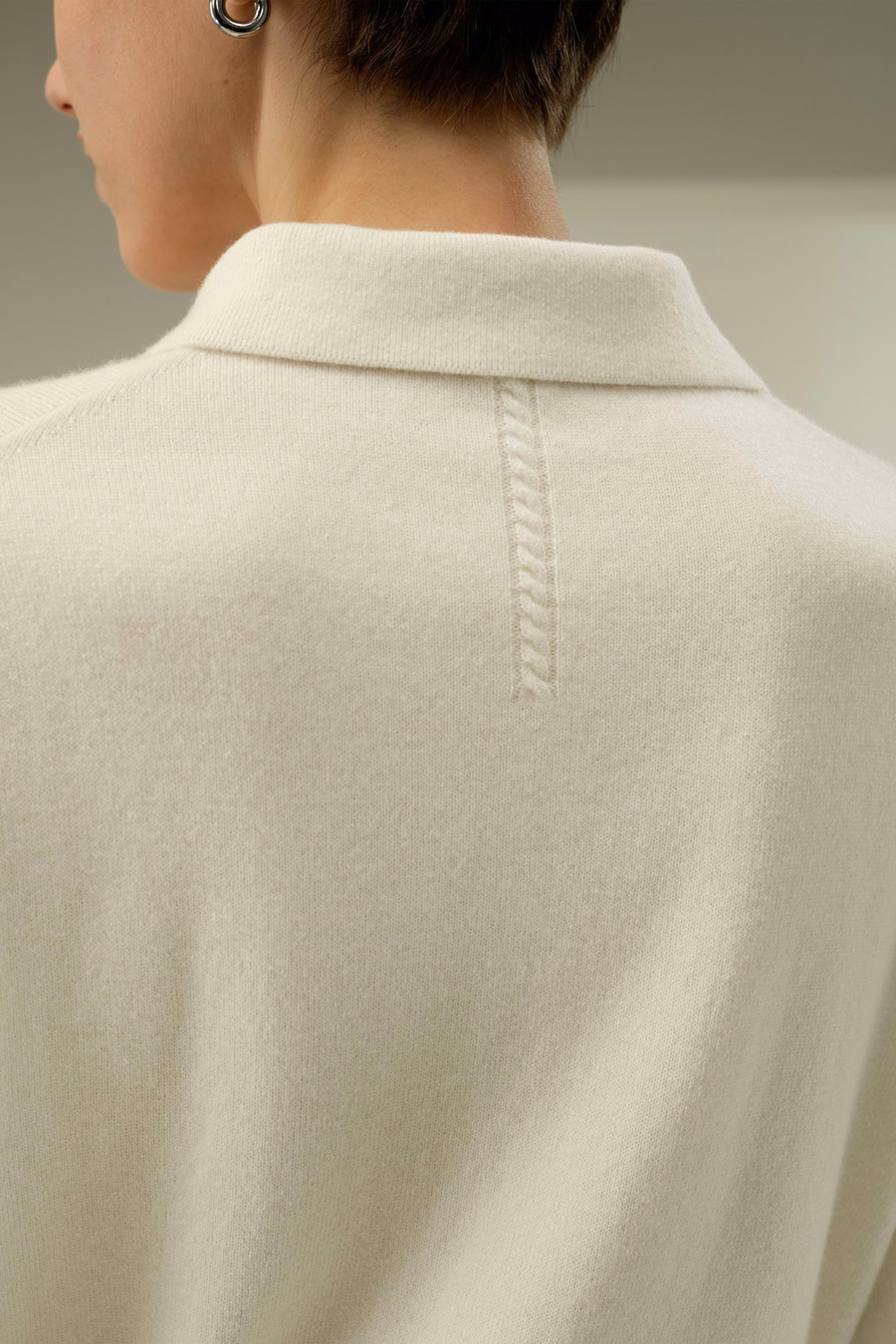 Maglietta Polo in Cashmere per Bambini