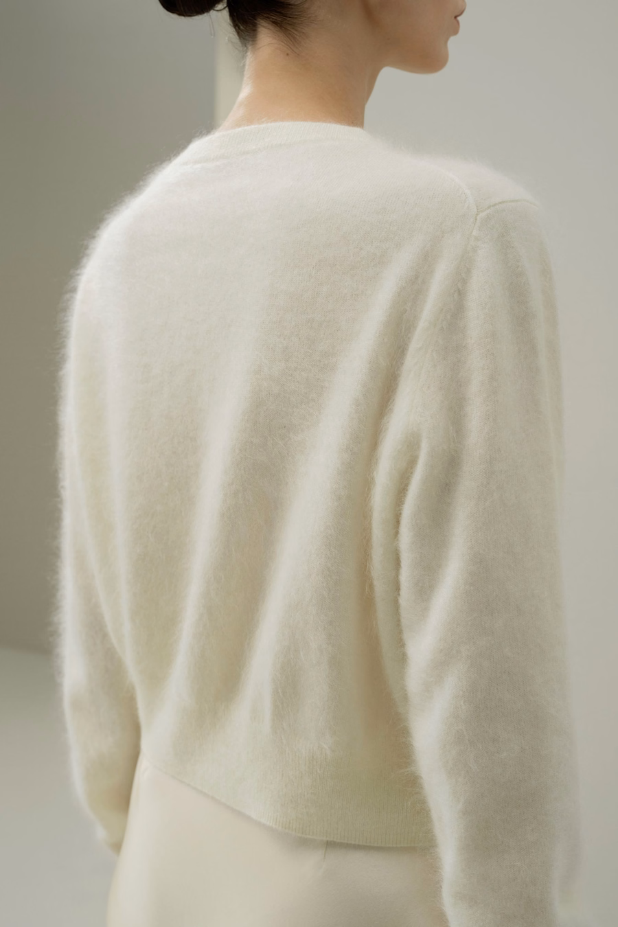 Cardigan in Cashmere Spazzolato Ultra-Morbido