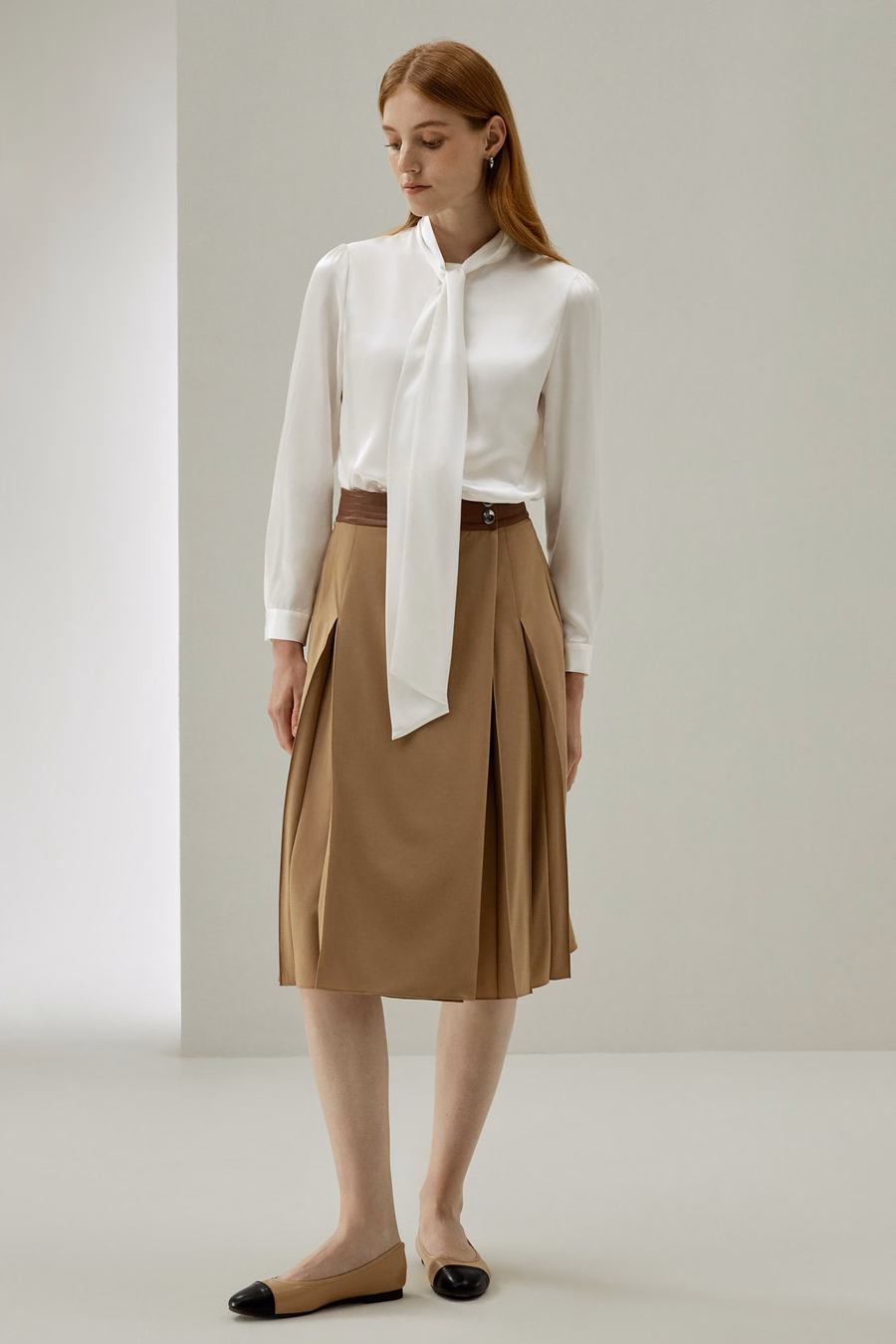 Donna Blusa in Seta con Fiocco