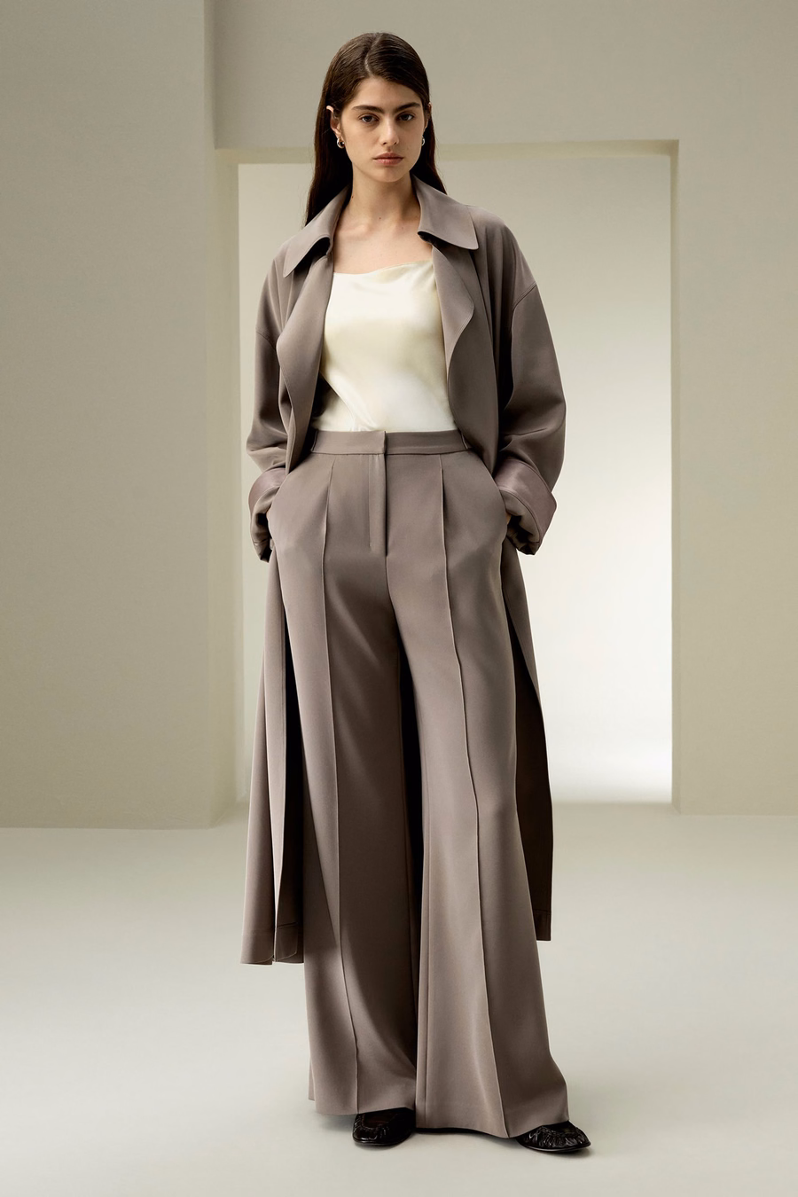 Pal coat lungo oversized
