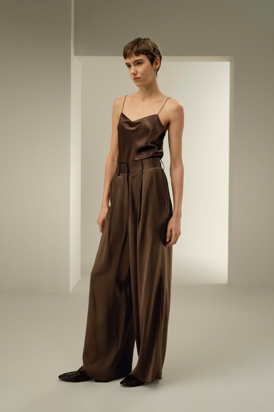 Chic Minimal Silk Cami