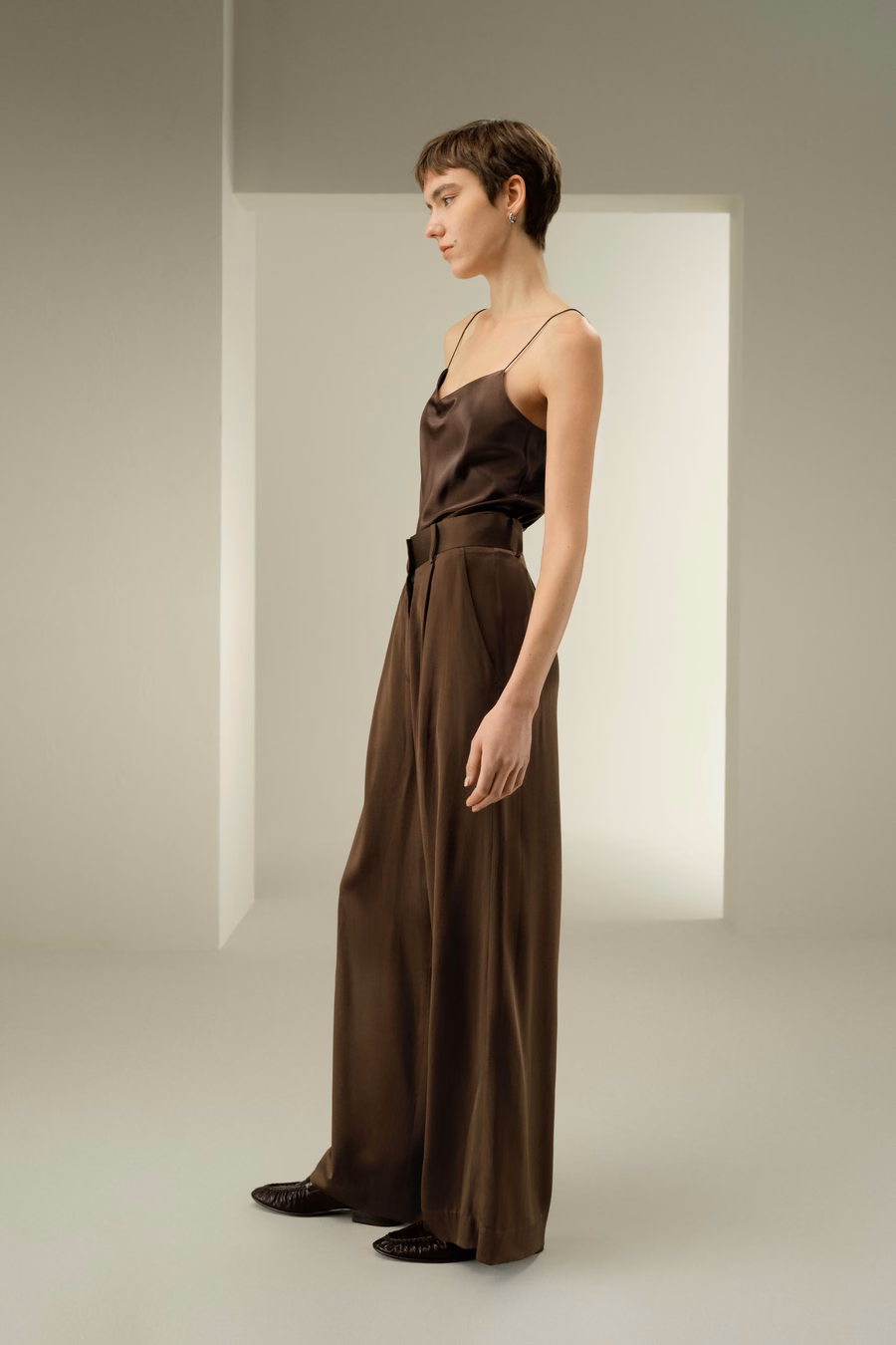Chic Minimal Silk Cami