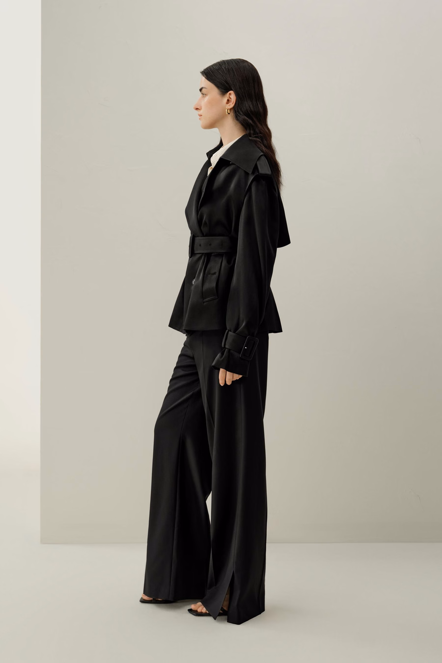 Cappotto corto Serica