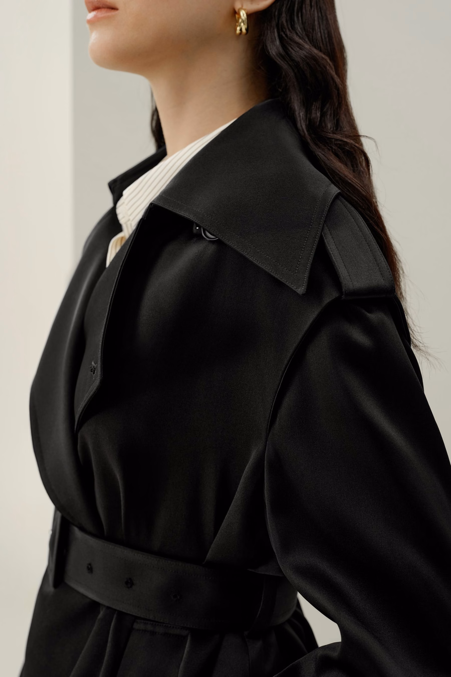 Cappotto corto Serica