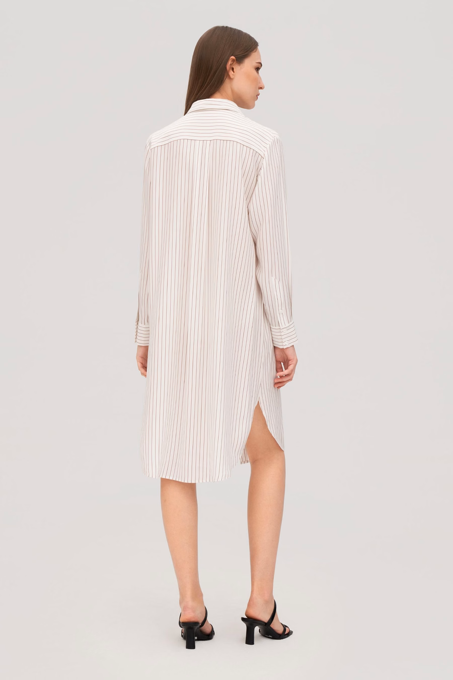 Vestito Camicia a Righe Freesia