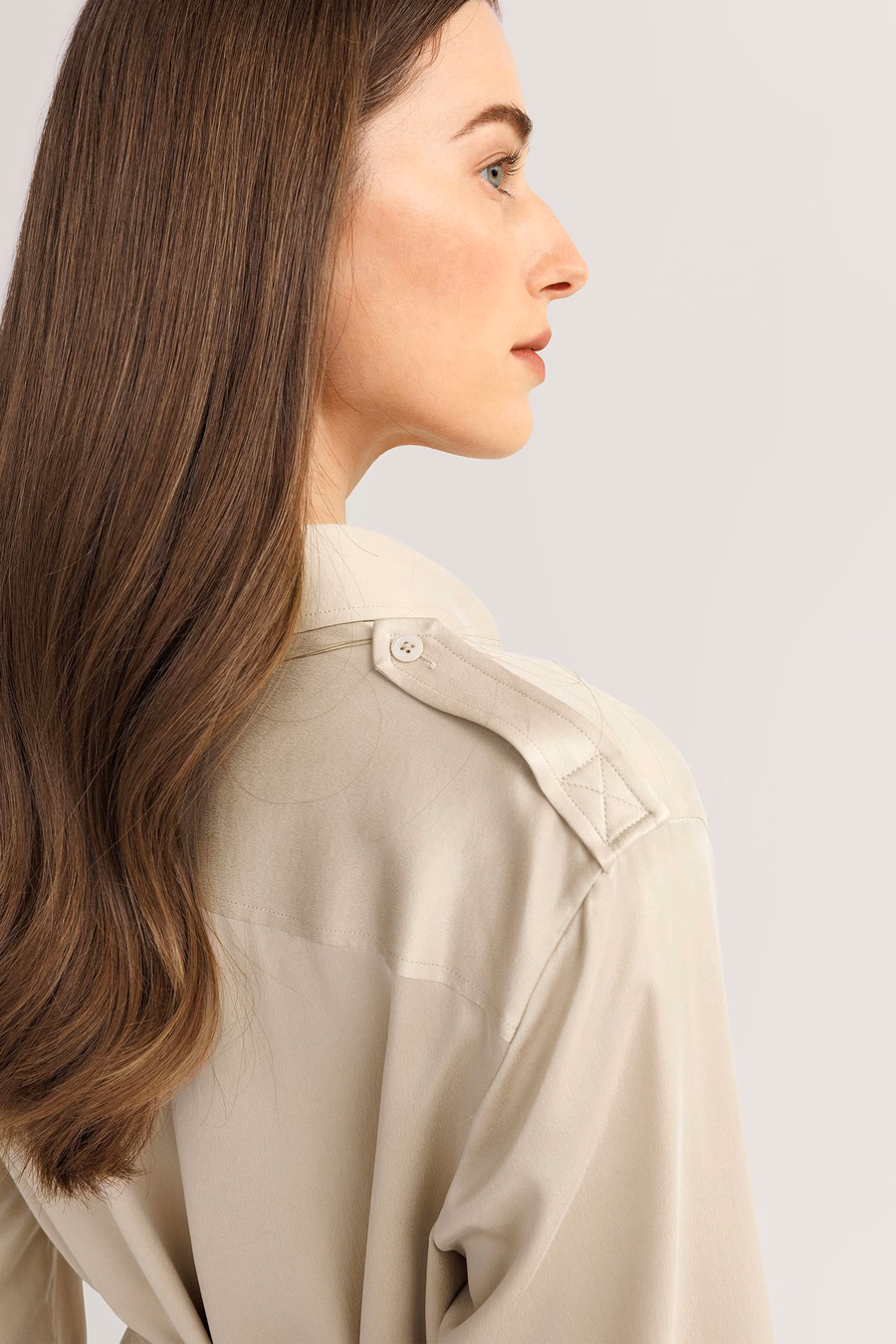 Abito Trench Pocket Lavato SABBIA
