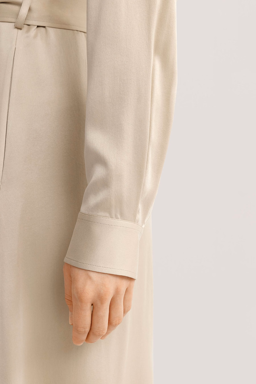 Abito Trench Pocket Lavato SABBIA